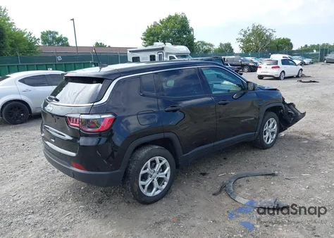 2024 Jeep Compass Sport 4X4 из США, поврежденный, VIN 3C4NJDAN7RT126358